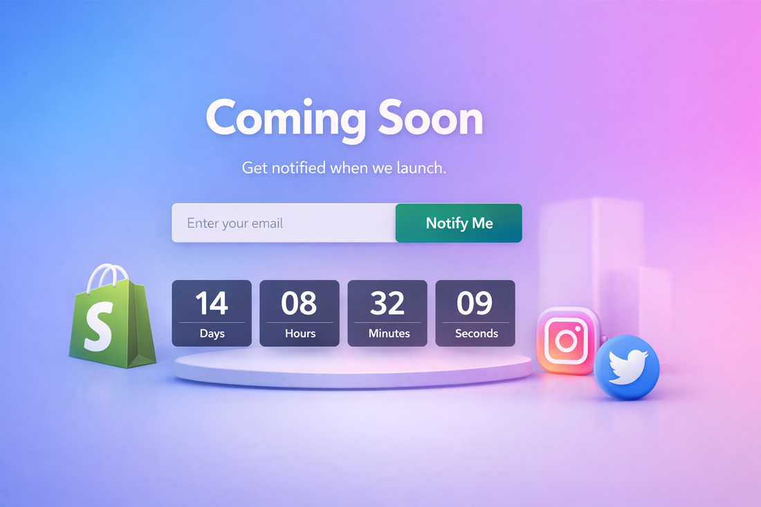 Coming Soon Landing Page