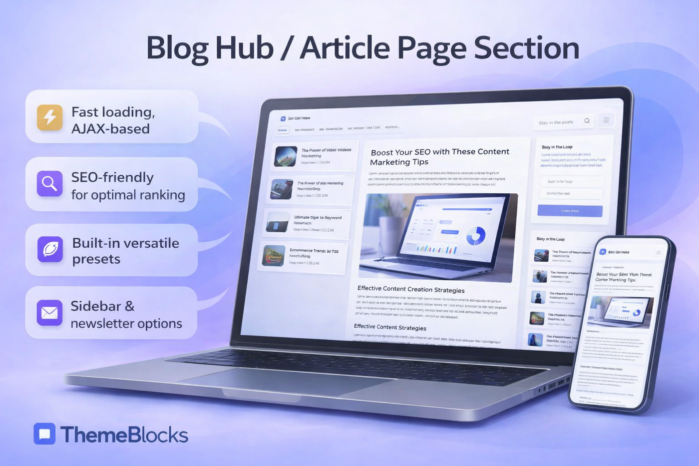 Article Page Template (Shopify OS 2.0 Section)